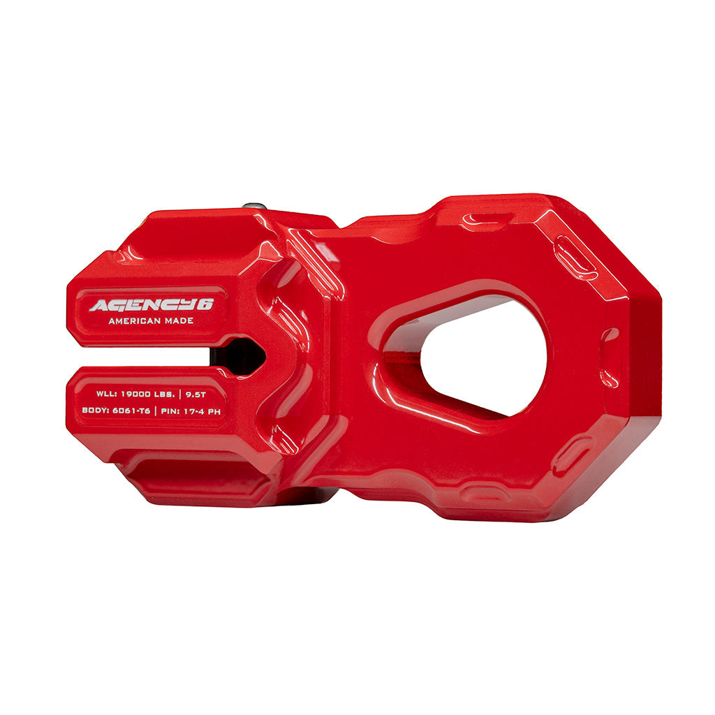 Agency 6 Billet Winch Shackle