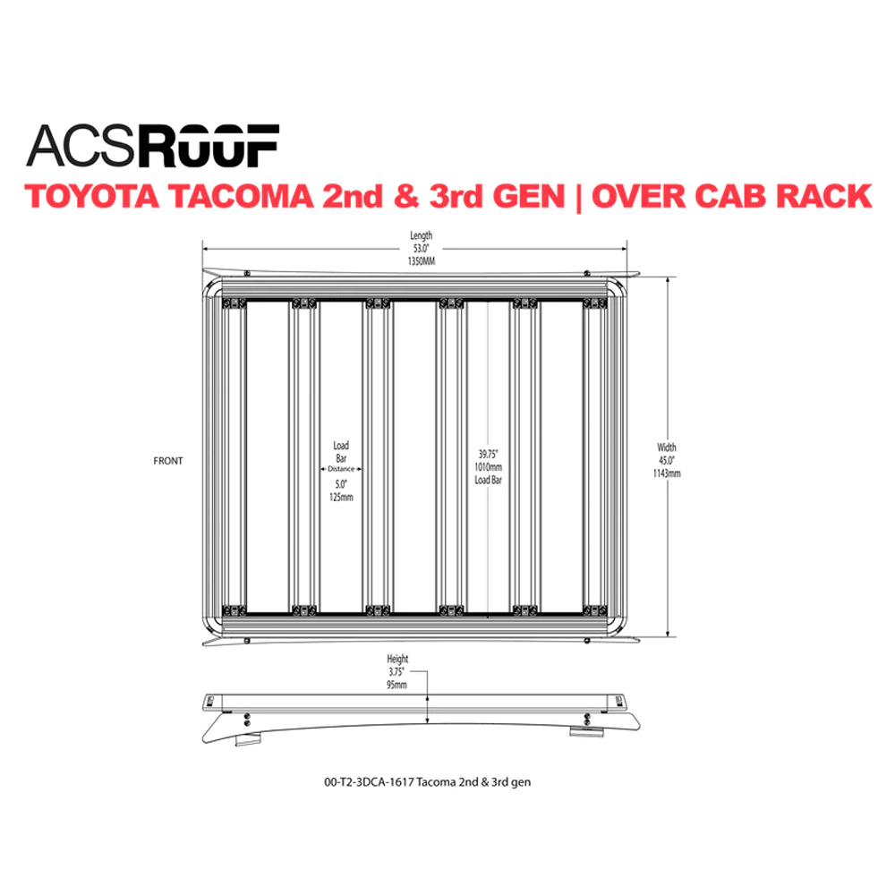 ACS ROOF | Over Cab Platform Rack