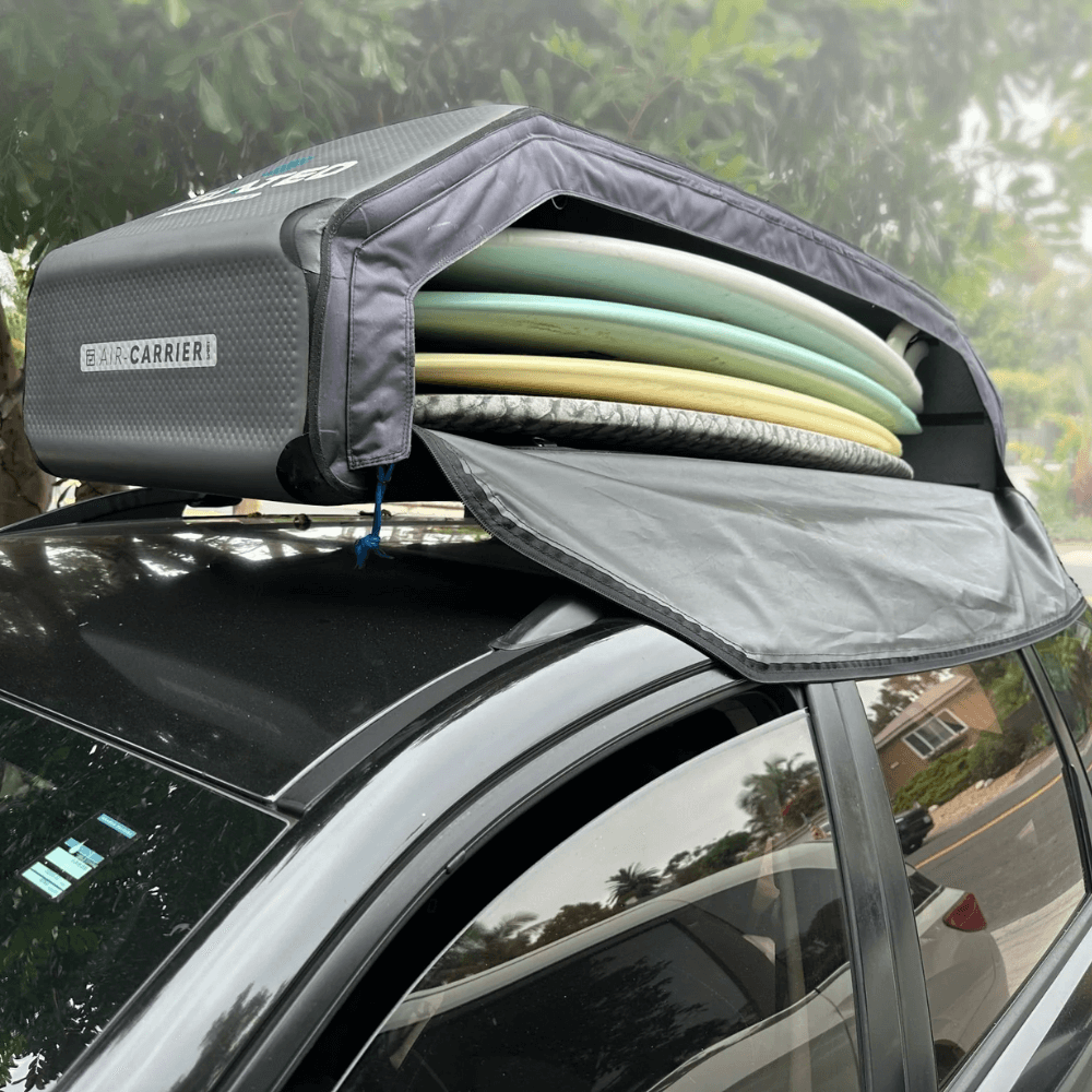 Vehicle top luggage carrier