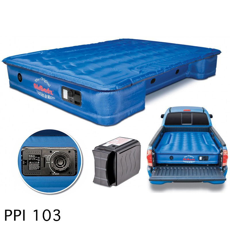 “AirBedz” Original Truck Bed Mattress with Built-in Rechargeable Battery Air Pump