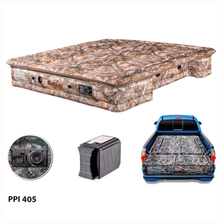 “AirBedz” Original Truck Bed Mattress with Built-in Rechargeable Battery Air Pump