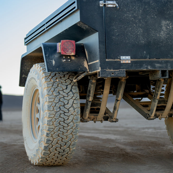 Off Road Trailer - Military Style With Full Articulating Suspension