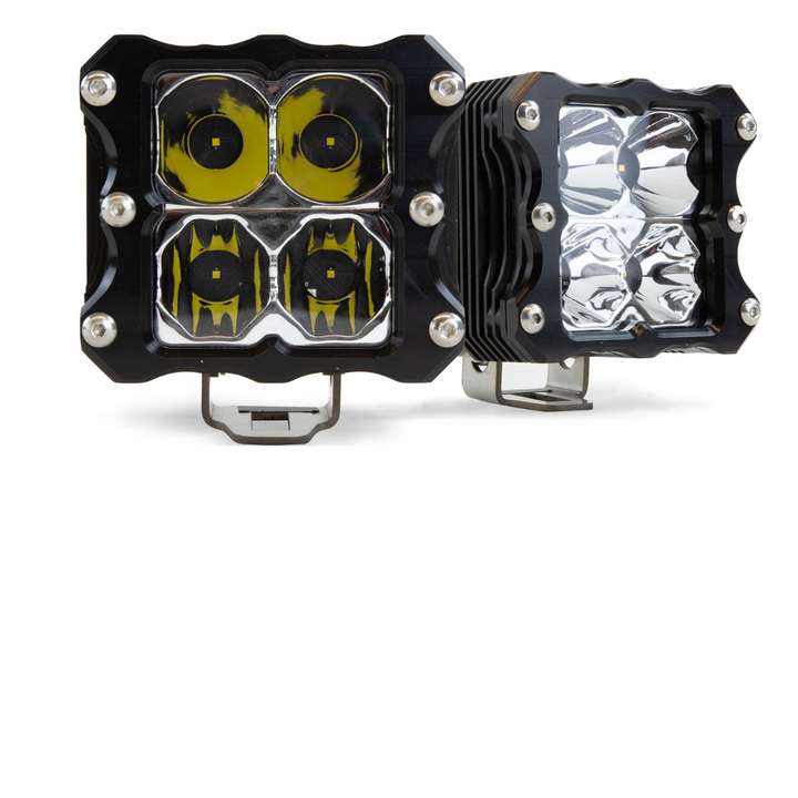 Quattro Clear LED Pod Light - 2 Pack