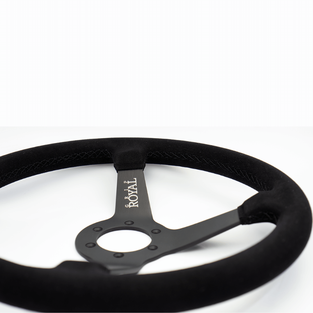 Brute – 350mm Steering Wheel – Suede