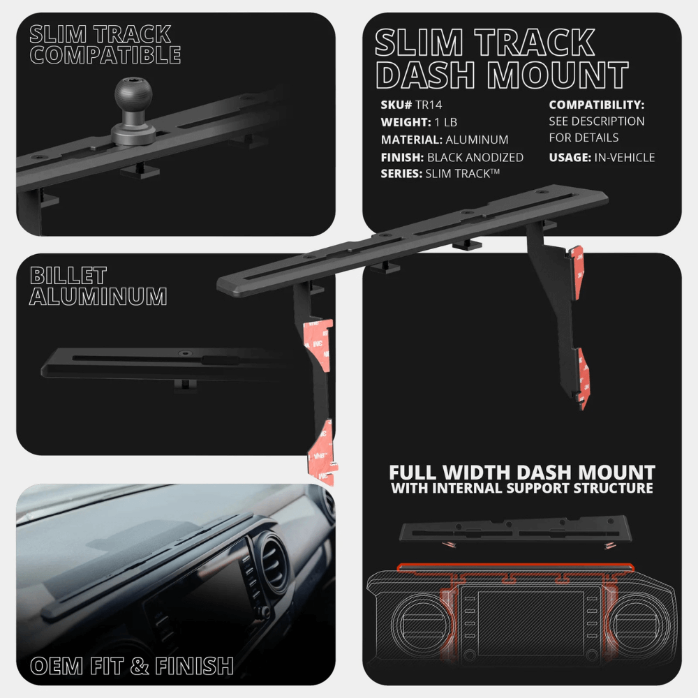 Build Your Own TRAXX Accessory Mount fits 2016-2023 Toyota Tacoma