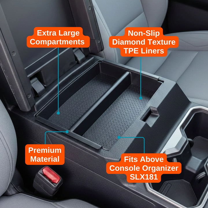 Center Console, Glove Box and Tray Organizer Set fits 2024+ Toyota Tacoma