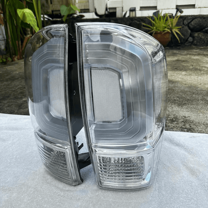 Clear Tail Lights fits 2016-2023 Toyota Tacoma