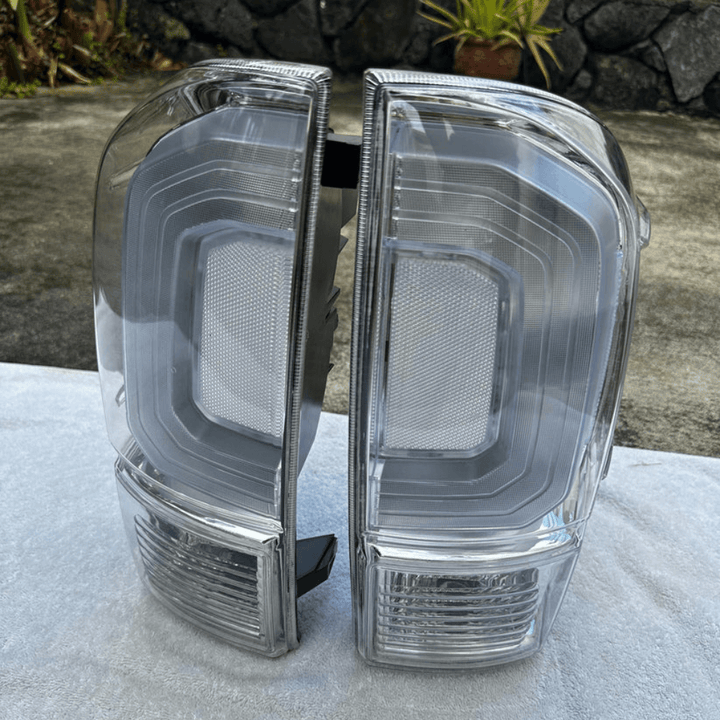 Clear Tail Lights fits 2016-2023 Toyota Tacoma