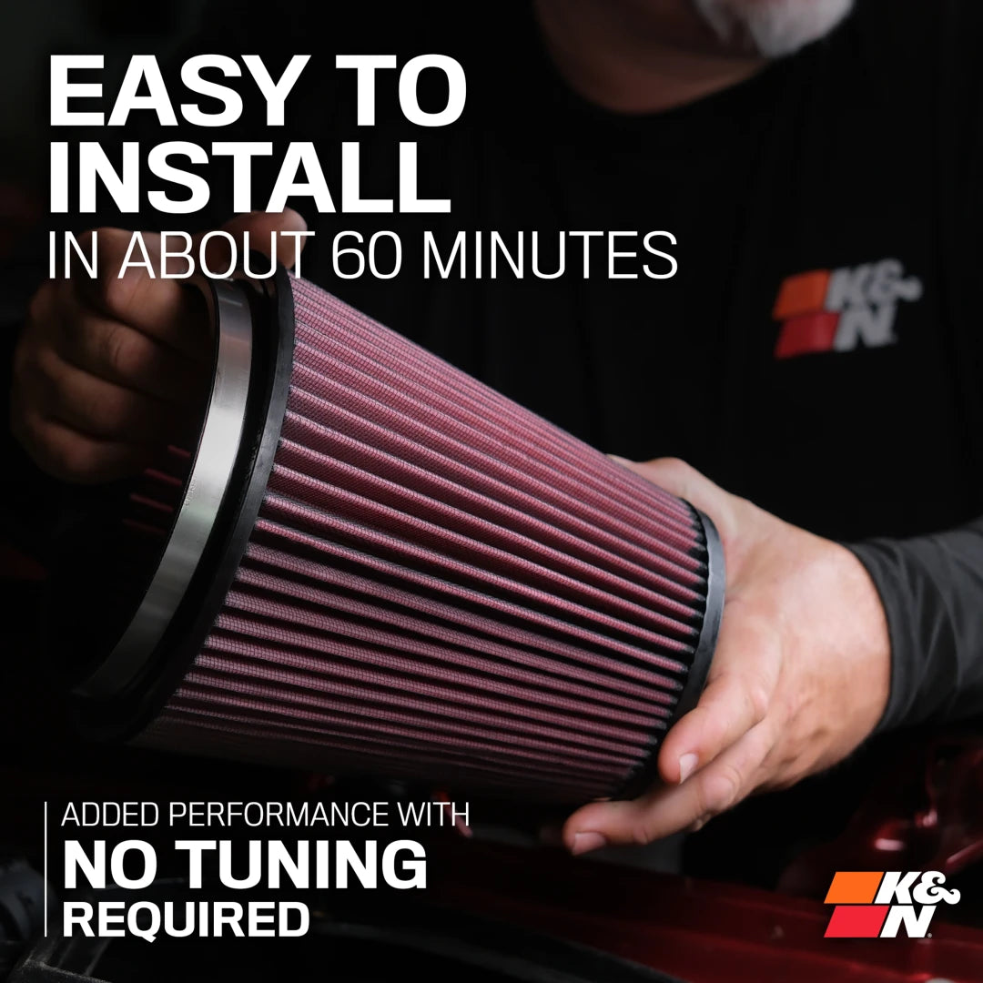 Cold Air Intake - High-flow, Roto-Mold Tube - Fits 2005-2023 Toyota Tacoma L4-2.7L