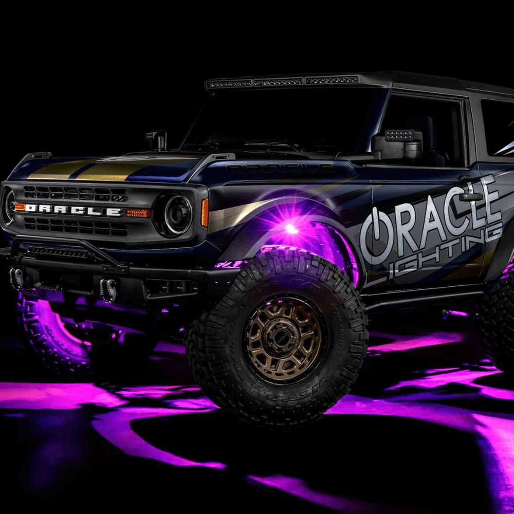 ColorSHIFT RGB+W Underbody Wheel Well Rock Light Kit