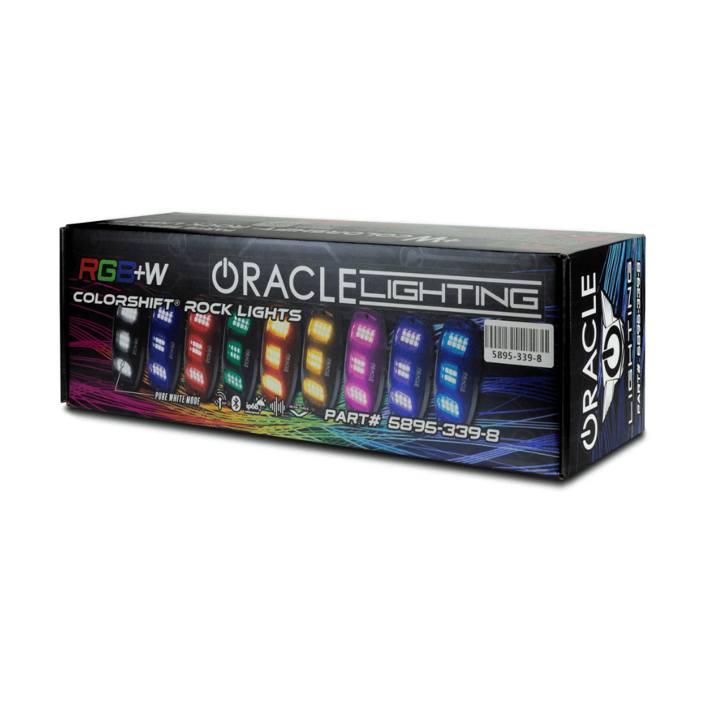 ColorSHIFT RGB+W Underbody Wheel Well Rock Light Kit