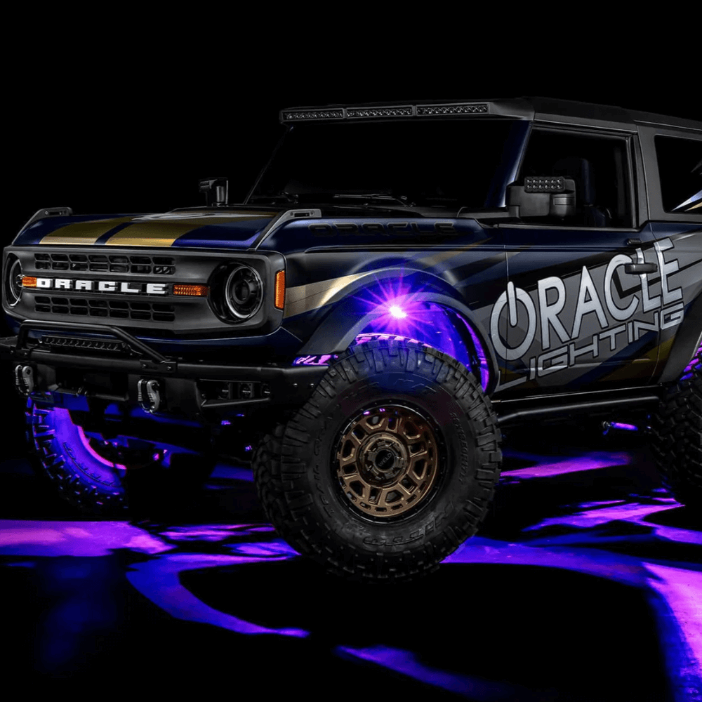 ColorSHIFT RGB+W Underbody Wheel Well Rock Light Kit