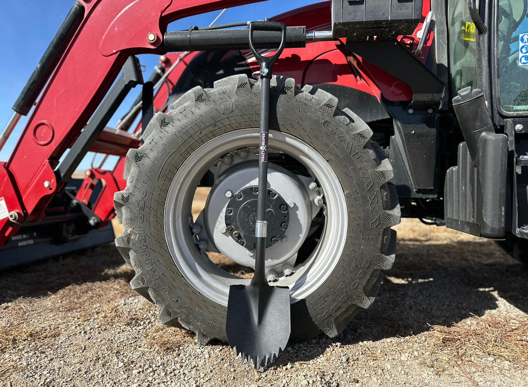 Krazy Beaver Shovel | Textured Black Head / Black Handle | XL