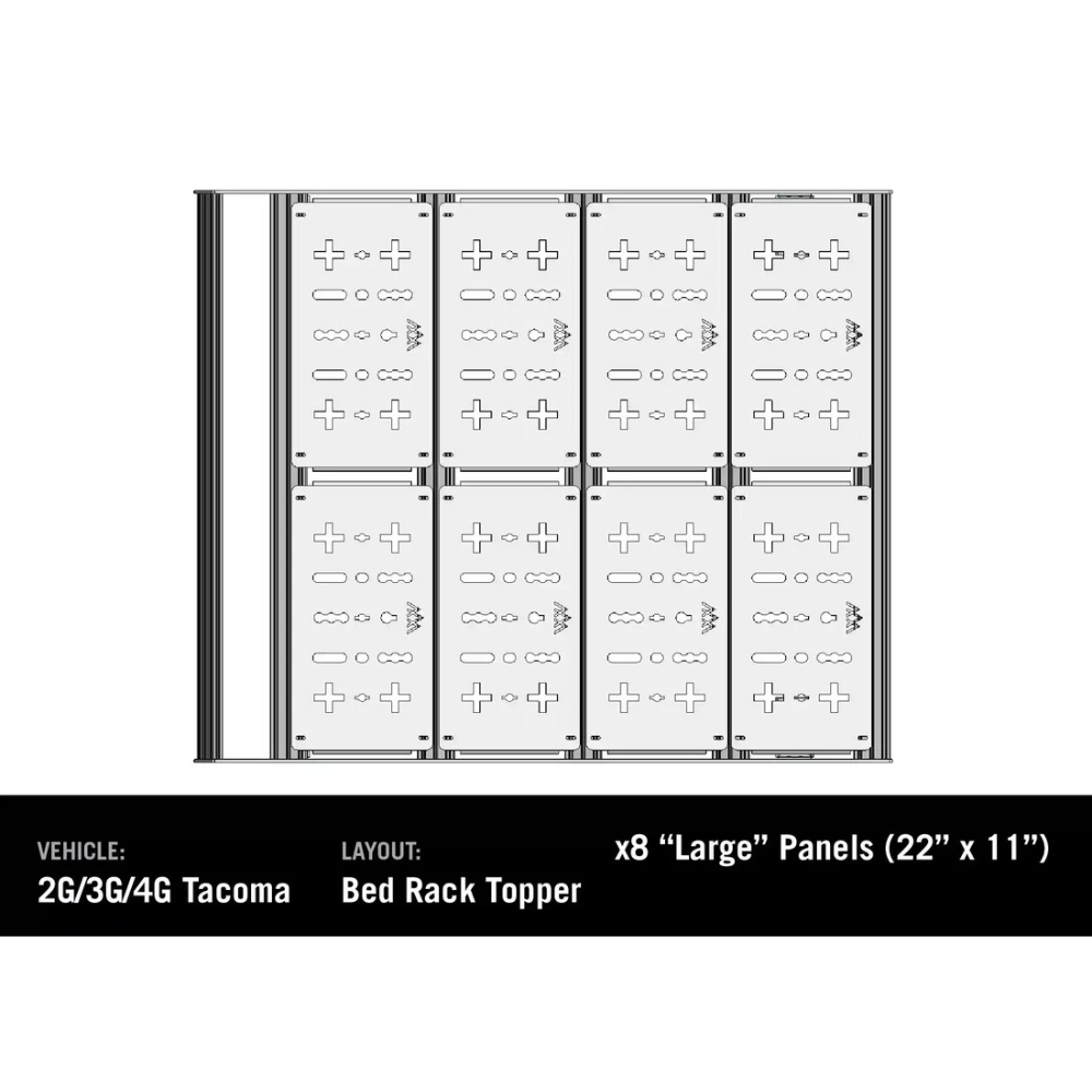 DRIFTR Roof Rack Deck Accessory Panels