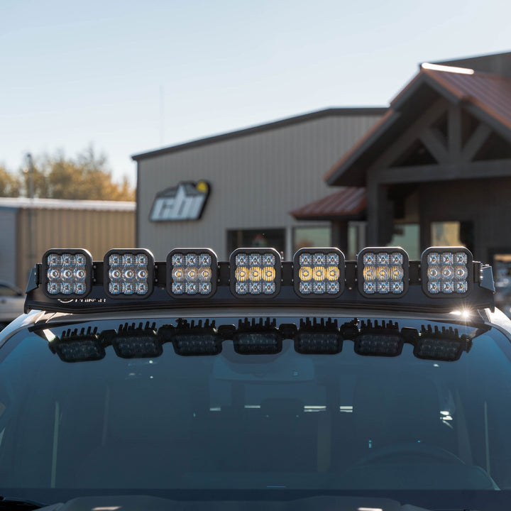 Prinsu Front-Facing Light Bar Brackets for 2024+ Toyota Tacoma