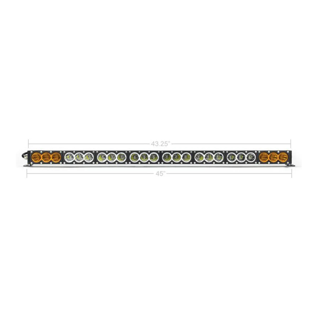 Dual Function Amber/White Led Light Bar Prinsu Mounting Bracket Kit