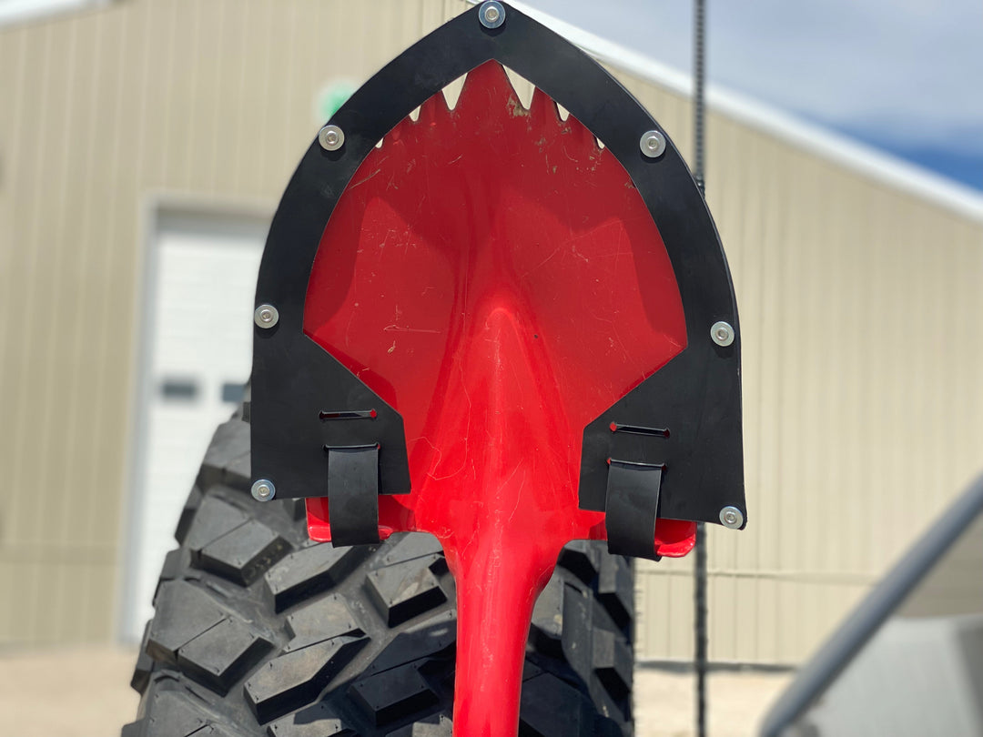 Krazy Beaver Shovel | Textured Black Head / Black Handle | XL