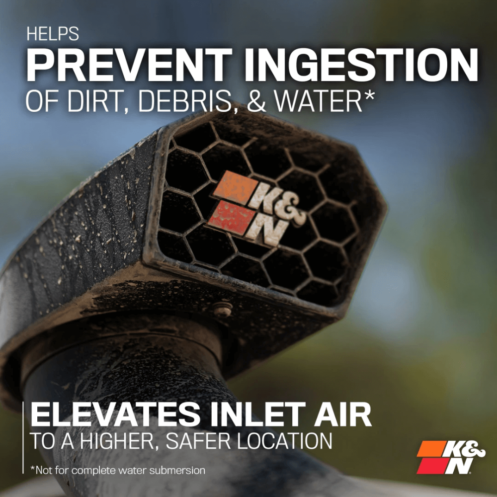 Elevated Intake Kit (Snorkel) Fits 2016-2023 Toyota Tacoma V6-3.5L