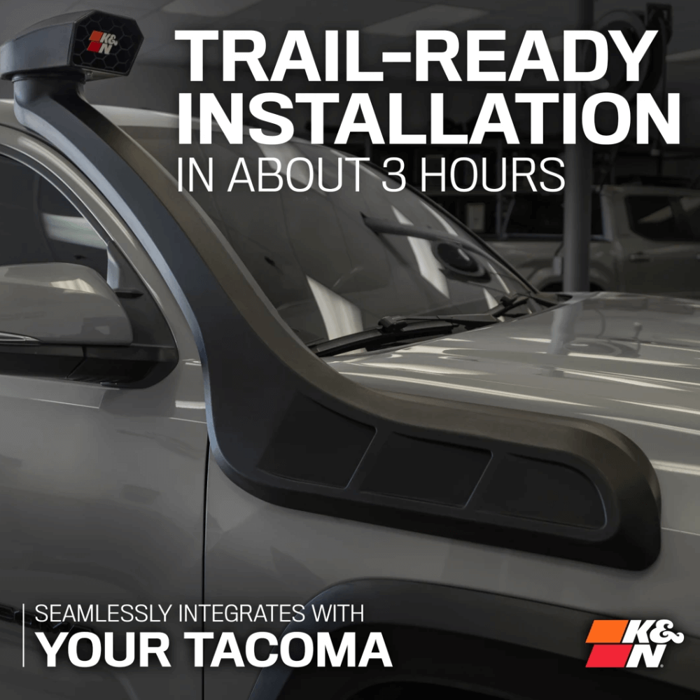 Elevated Intake Kit (Snorkel) Fits 2016-2023 Toyota Tacoma V6-3.5L