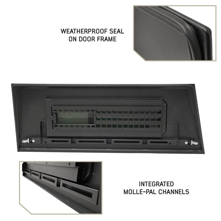 Expedition - Truck Cap W/Full Wing Doors and 3rd Brake Light