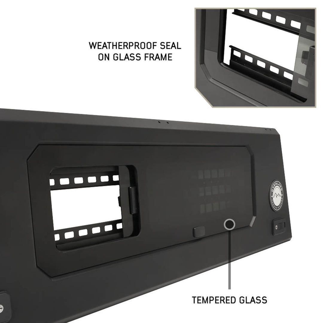 Expedition - Truck Cap W/Full Wing Doors and 3rd Brake Light