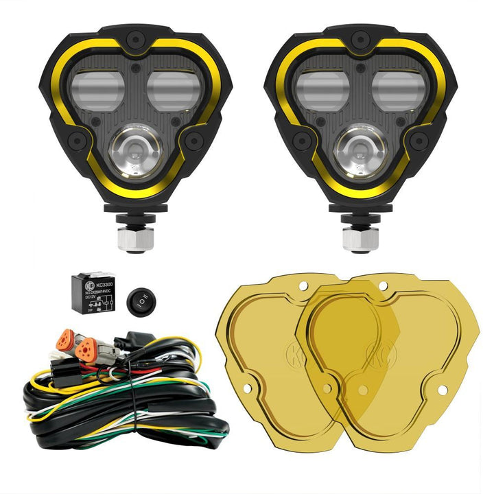 FLEX ERA® 3 Dual Mode SAE Fog Lights - 2-Light Master Kit