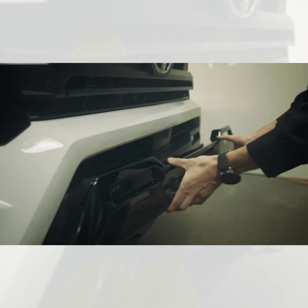 Fog Lamp Bezel Overlay Fits 2024+ Toyota Tacoma