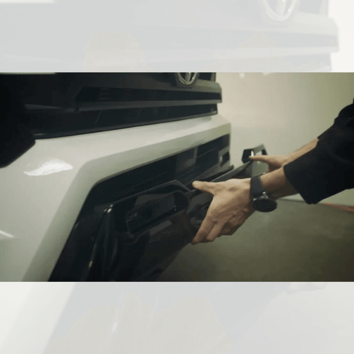 Fog Lamp Bezel Overlay Fits 2024+ Toyota Tacoma