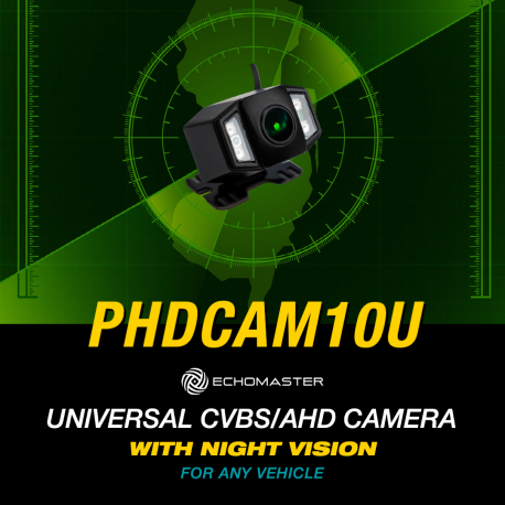 Front Mount Camera With Infrared Night Vision