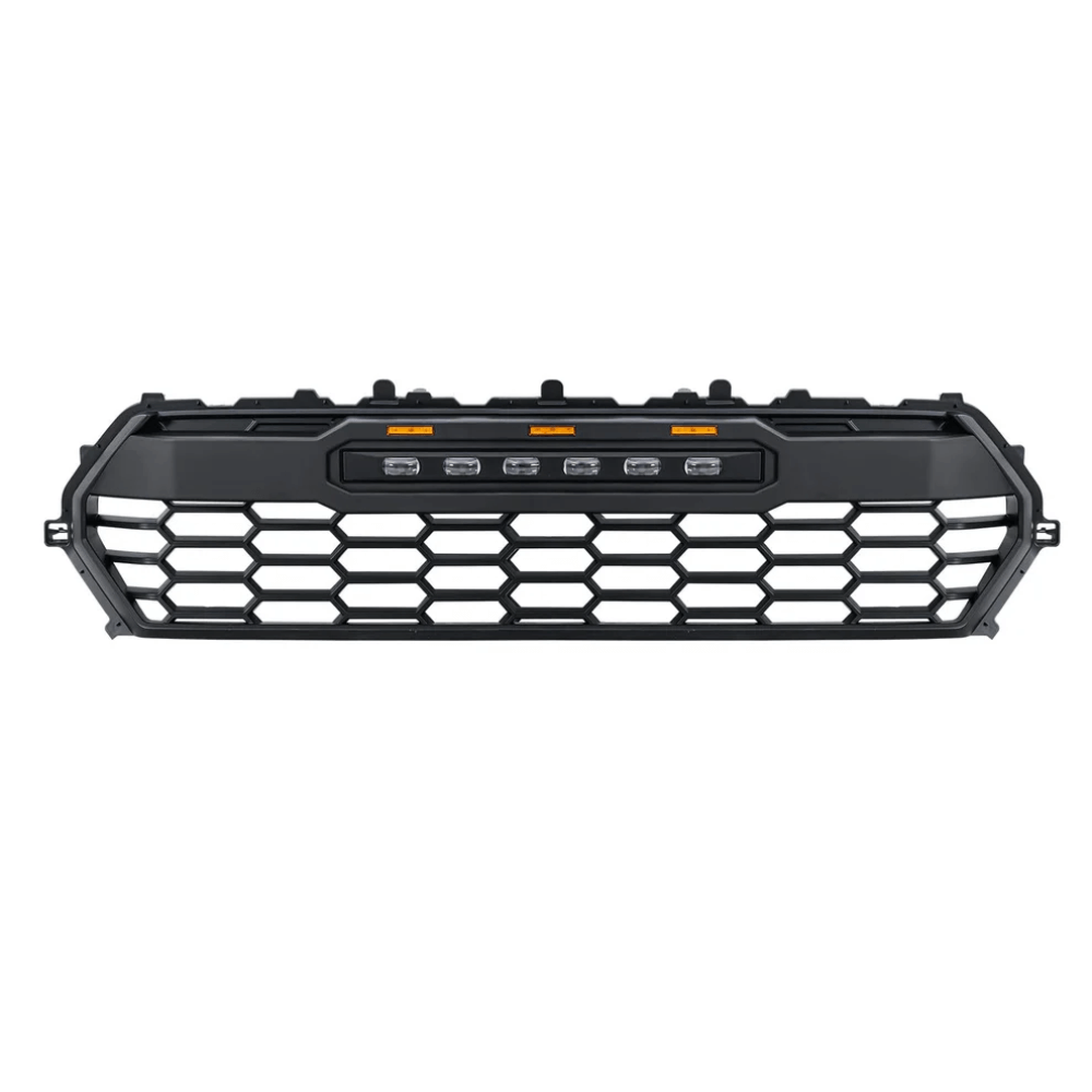 Front Grille W/ Off-Road Lights - Matte Black For 2024+ Toyota Tacoma