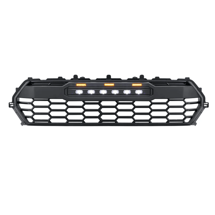 Front Grille W/ Off-Road Lights - Matte Black For 2024+ Toyota Tacoma