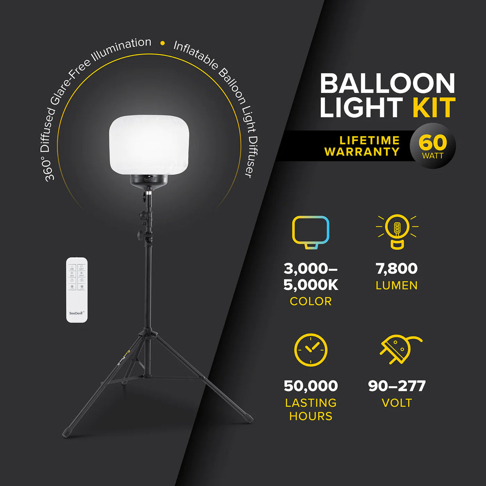 G3 - 60 Watt Balloon Light Kit