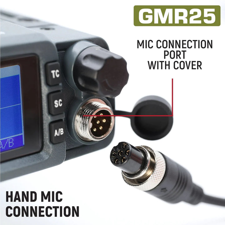 GMR25 Waterproof GMRS Band Mobile Radio Kit
