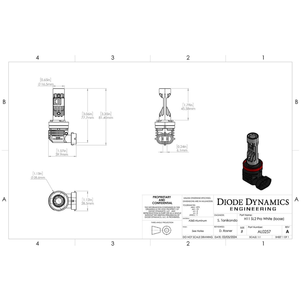 H11 SL2 Pro LED Bulbs [Pair]