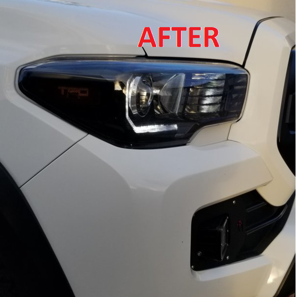 Headlight Trim Plates Fits 2016-2023 Toyota Tacoma