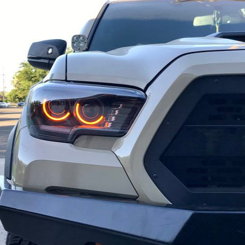 Headlight Trim Plates Fits 2016-2023 Toyota Tacoma