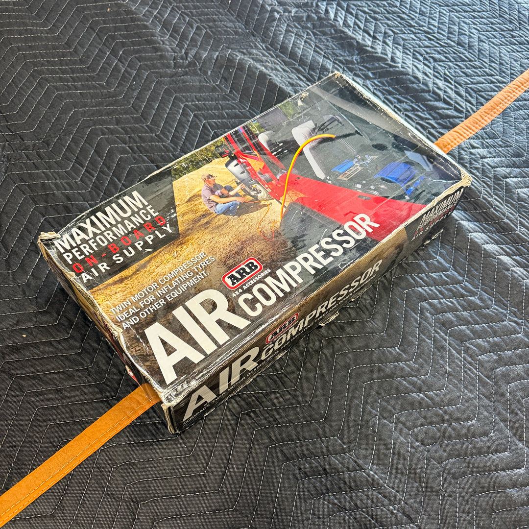 [OPEN BOX] ARB Twin Air Compressor + Expedition Essentials Bedside Compressor Mount