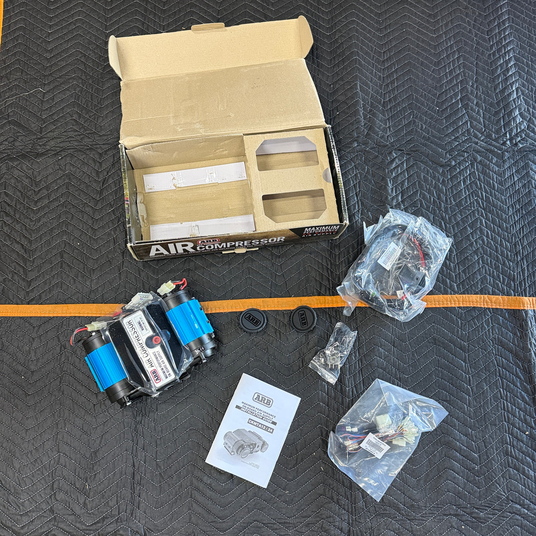 [OPEN BOX] ARB Twin Air Compressor + Expedition Essentials Bedside Compressor Mount