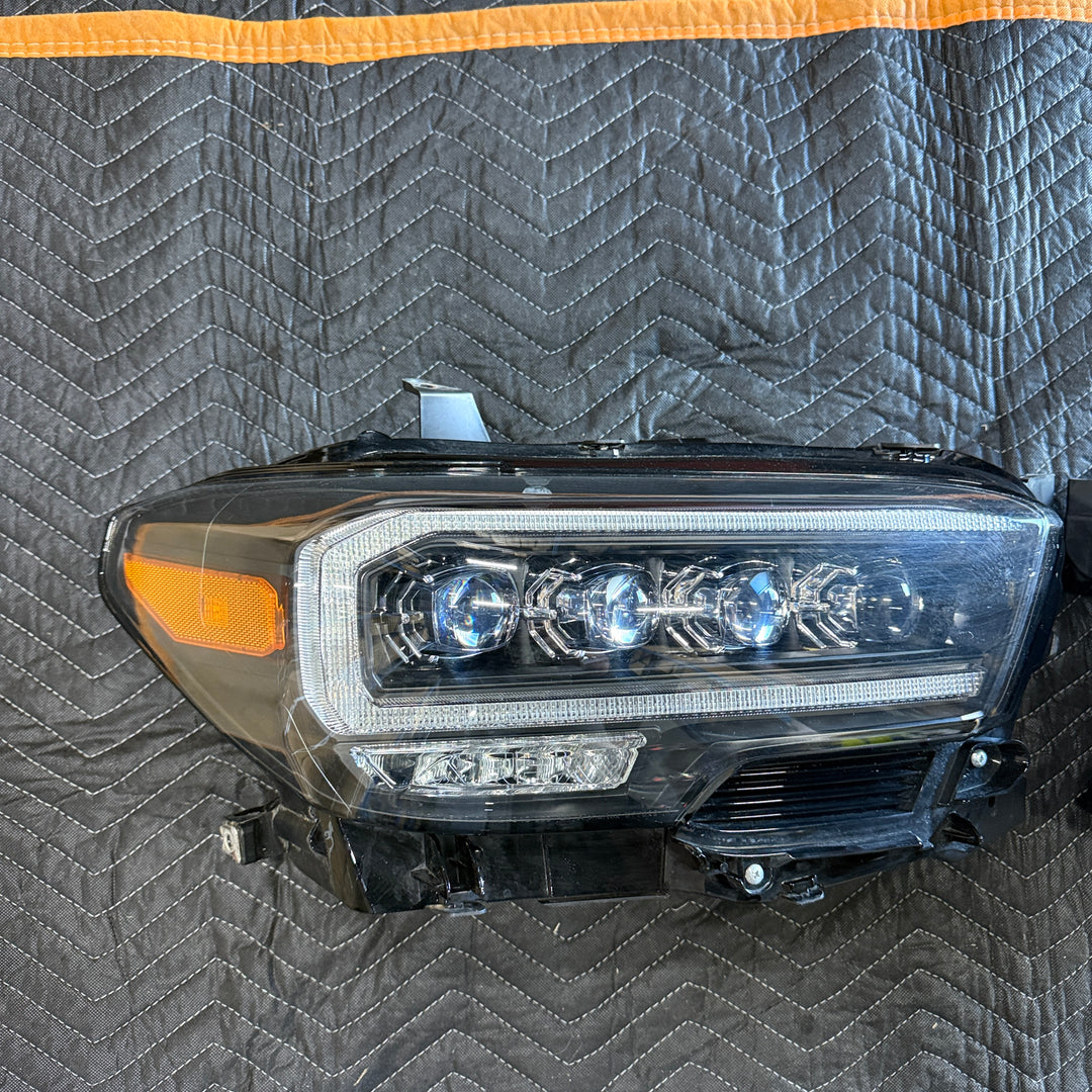 [OPEN BOX] NOVA-Series LED Projector Headlights | Amber/Clear DRL Fits 2016-2023 Toyota Tacoma