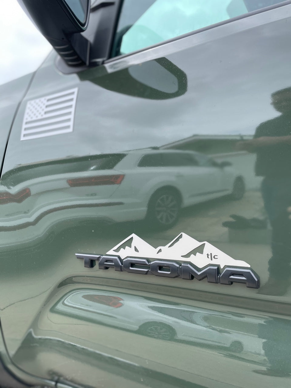 Mountain Range Badge Magnet Fits 2016-2023 Toyota Tacoma
