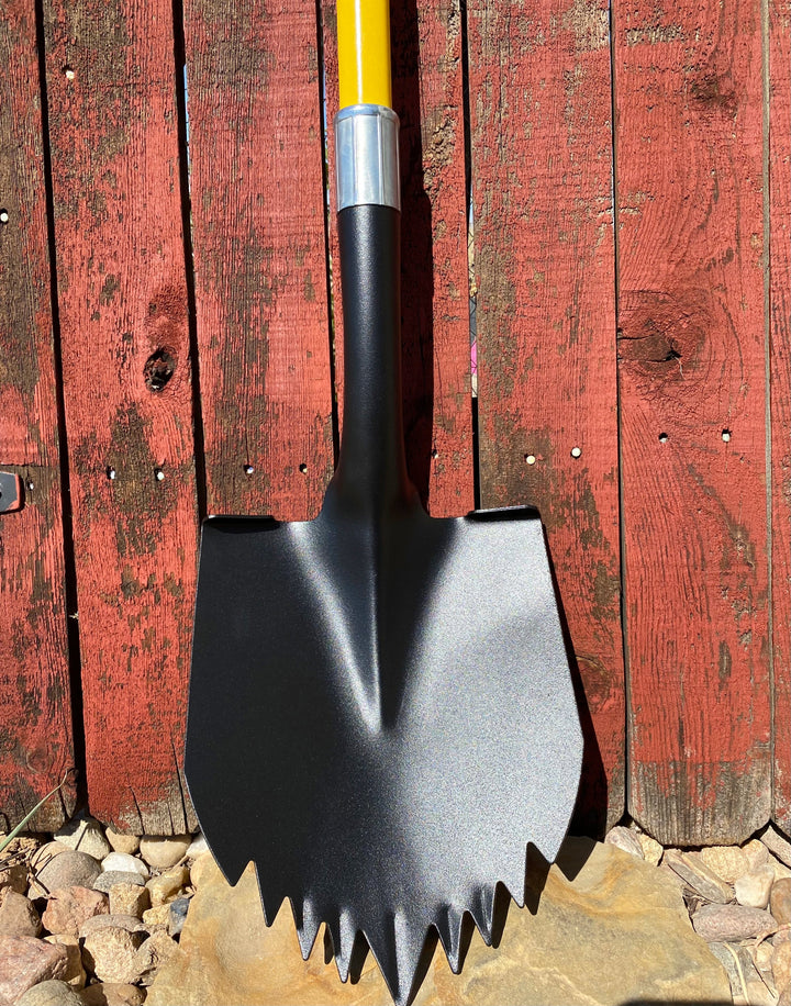Krazy Beaver Shovel | Black Textured Head / Yellow Handle