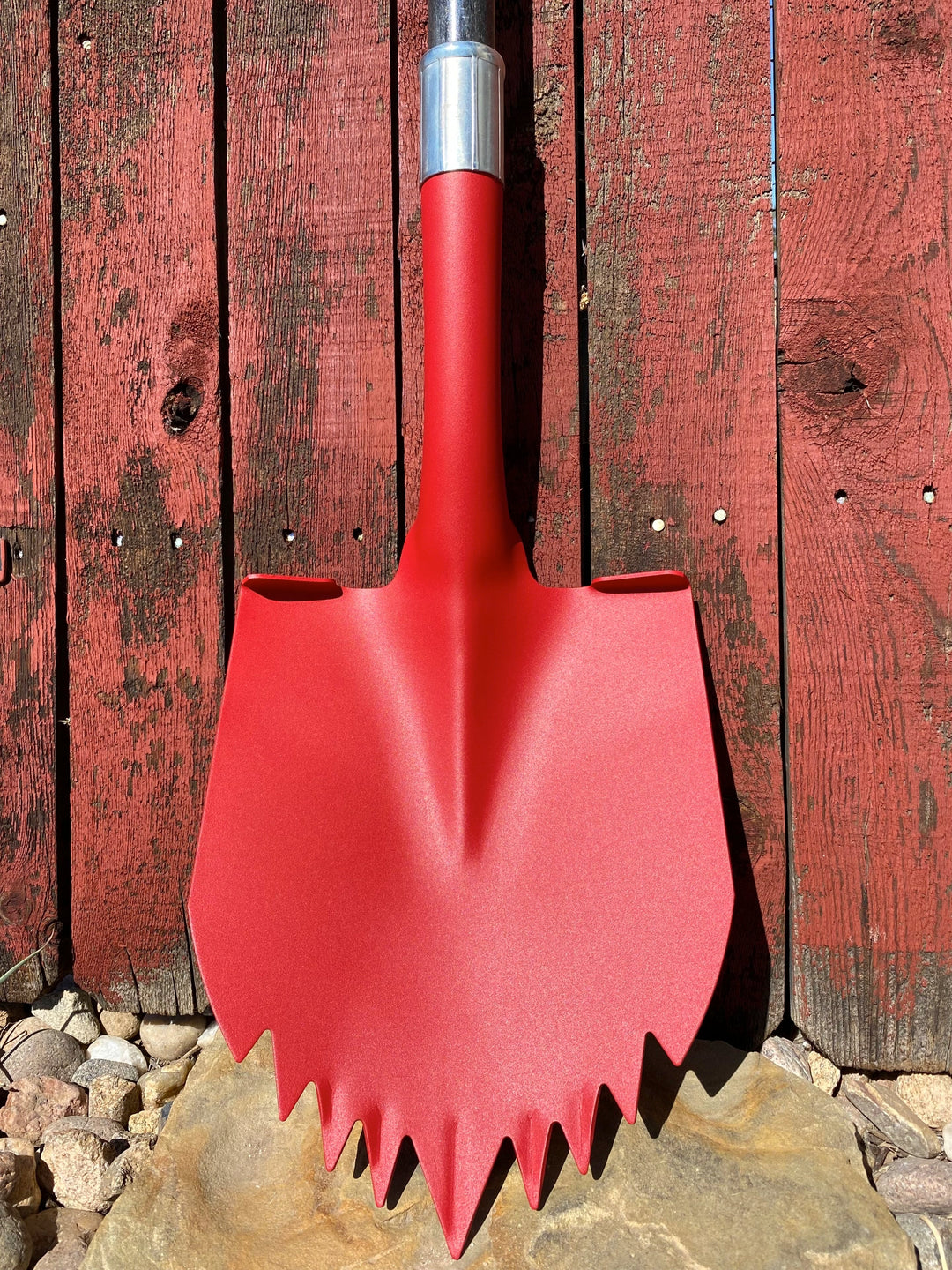 Krazy Beaver Shovel | Textured Red Head / Black Handle