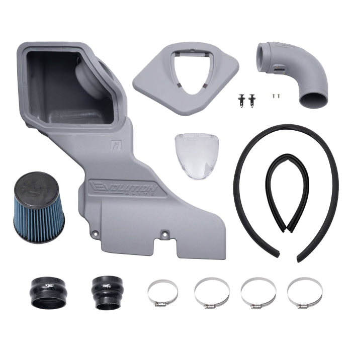 Injen EVOLUTION ELITE Cold Air Intake System fits 2024+ Toyota Tacoma - Cement Gray