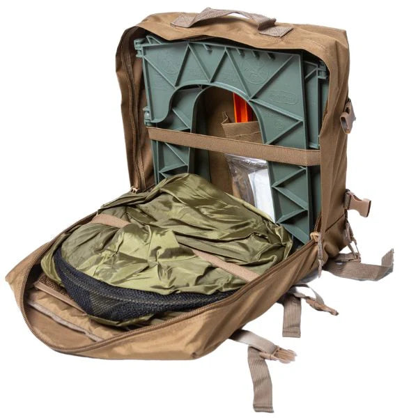 InstaPrivy Portable Toilet Kit in a Backpack