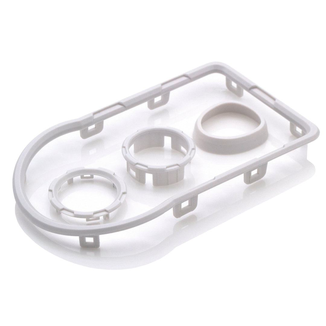 Interior Chrome Delete Kit Fits 2016-2023 Toyota Tacoma