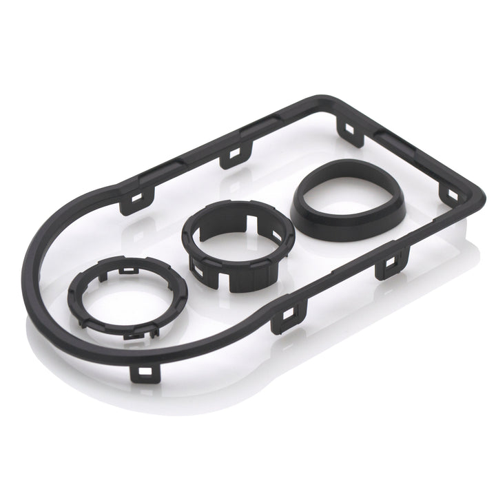 Interior Chrome Delete Kit Fits 2016-2023 Toyota Tacoma
