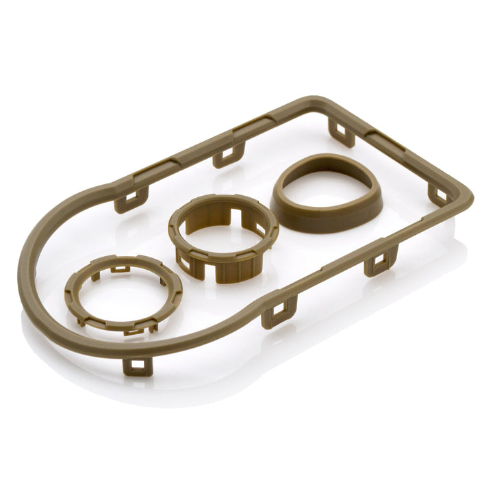 Interior Chrome Delete Kit Fits 2016-2023 Toyota Tacoma