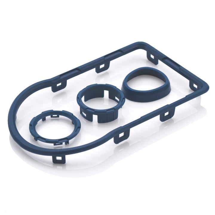 Interior Chrome Delete Kit Fits 2016-2023 Toyota Tacoma