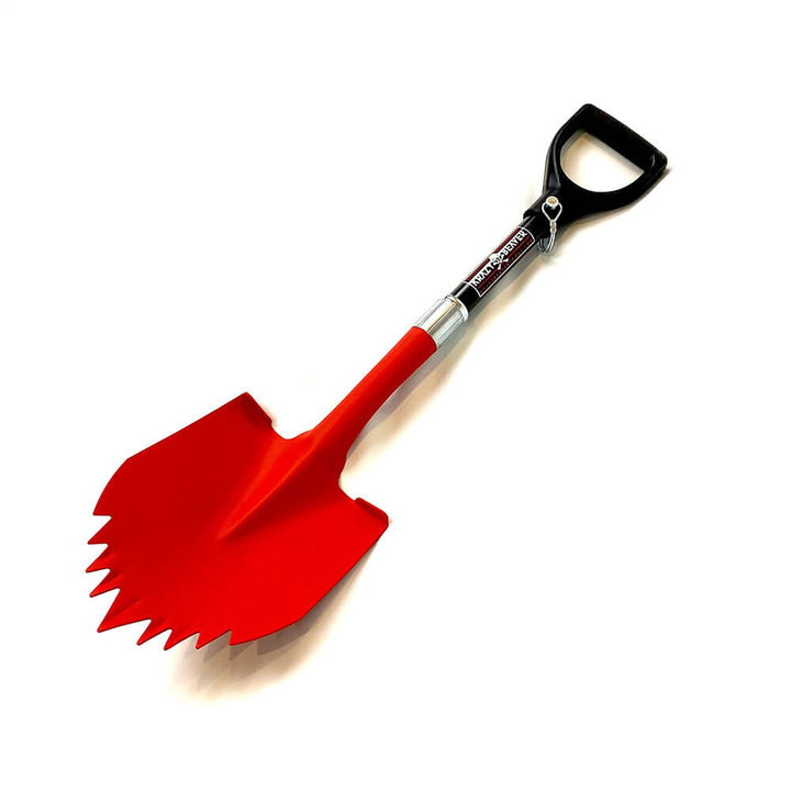 Krazy Beaver Shorty Red Shovel with Black Handle