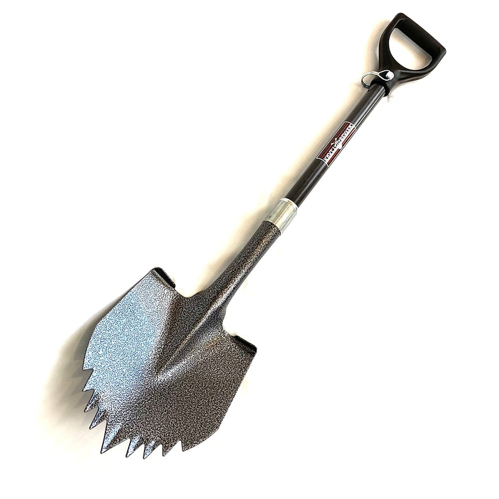 Krazy Beaver Shovel - Silver Vein with Black Handle